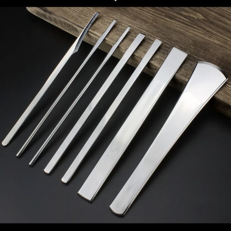 Stainless Steel Pedicure Knife Set Skin File Nail Repair Thickened 7-Piece Manicure Tool Nail Care Products and Manicure Tools