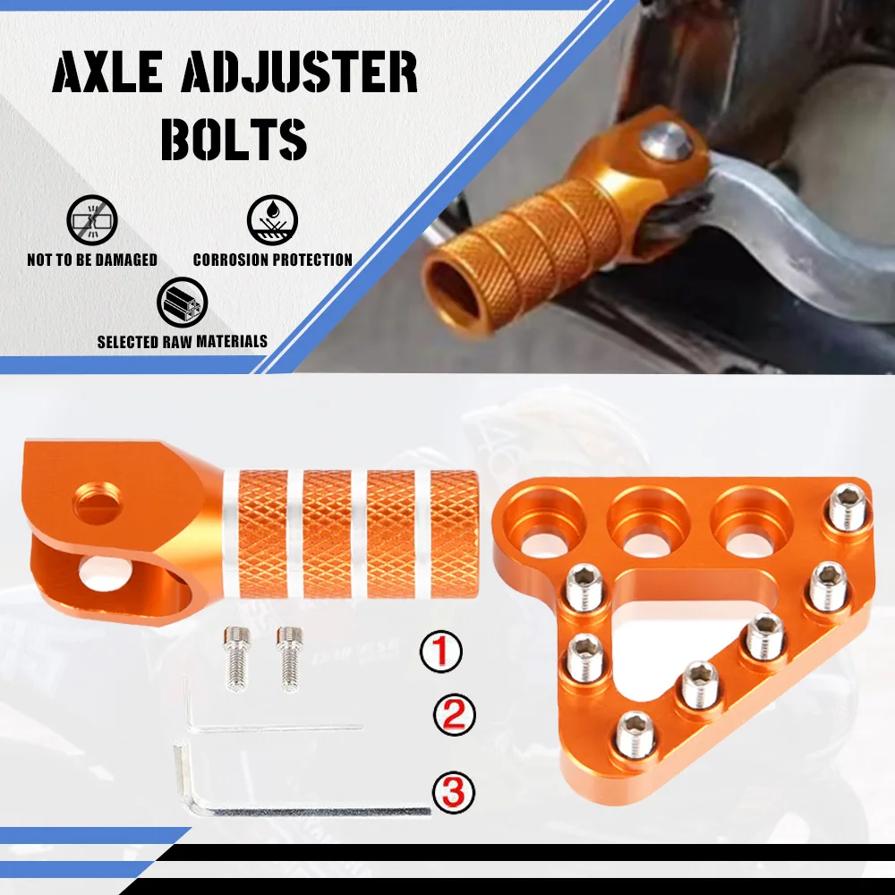 

Moto Rear Brake Pedal Step Plate Gear Shifter Lever Tip For EXC SX XCF duke125 200 390 990 950 ADVENTURE 690 DUKE SMC 690 ENDURO