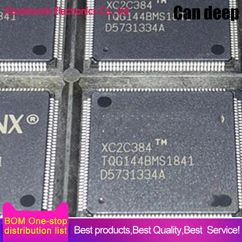 

1PCS/LOT XC2C384-TQG144 XC2C384-TQ144 XC2C384 QFP144 Programmable logic IC chips in stock