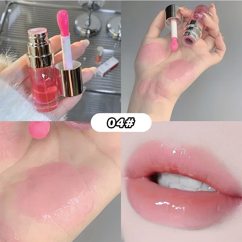 Lip Gloss Lipsticks Oil Balm Moisturizing Lips Makeup Make-up for Women Skin Care Skincare Products for Cheap Cosmetics Tint