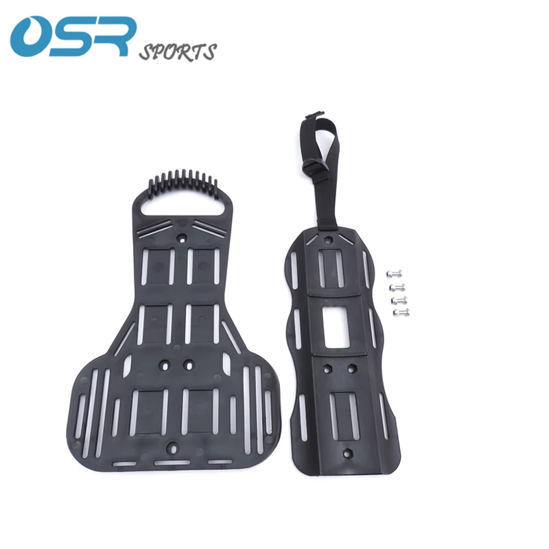 OSR Scuba Diving two-piece backplate for diving harness or jacket BCD