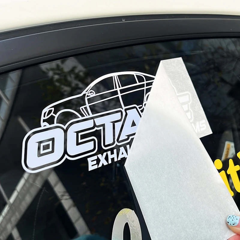 Personalized Waterproof Windshield Sticker Custom Logo Letter Transfer Sticker Bumper Window Car Decal
