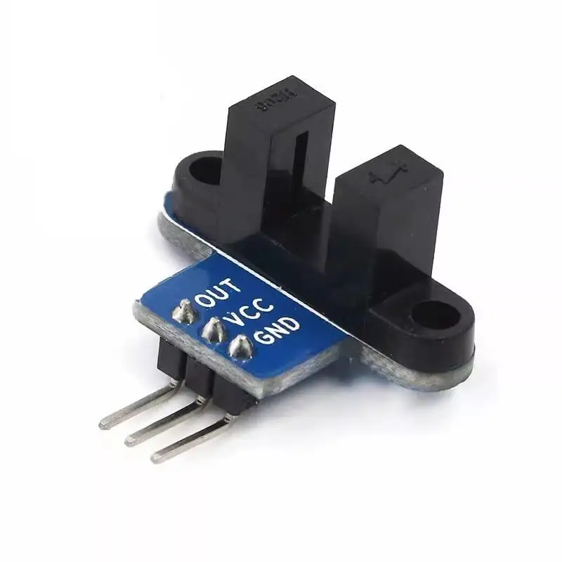 IR Infrared Slotted Optical Speed Measuring Sensor Detection Optocoupler Module For Motor Test Smart Car Robot DIY Projects
