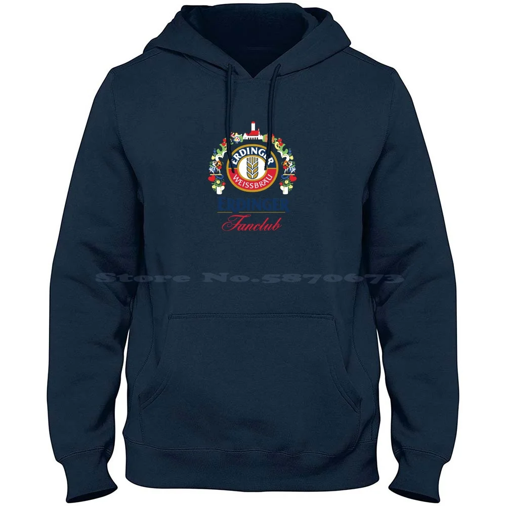 Erdinger Flower Biers Logo 100% Pure Cotton Hoodie Tshirt Logo Beers Trending Simple Stella Artois Carlsber Paulaner Erdinger