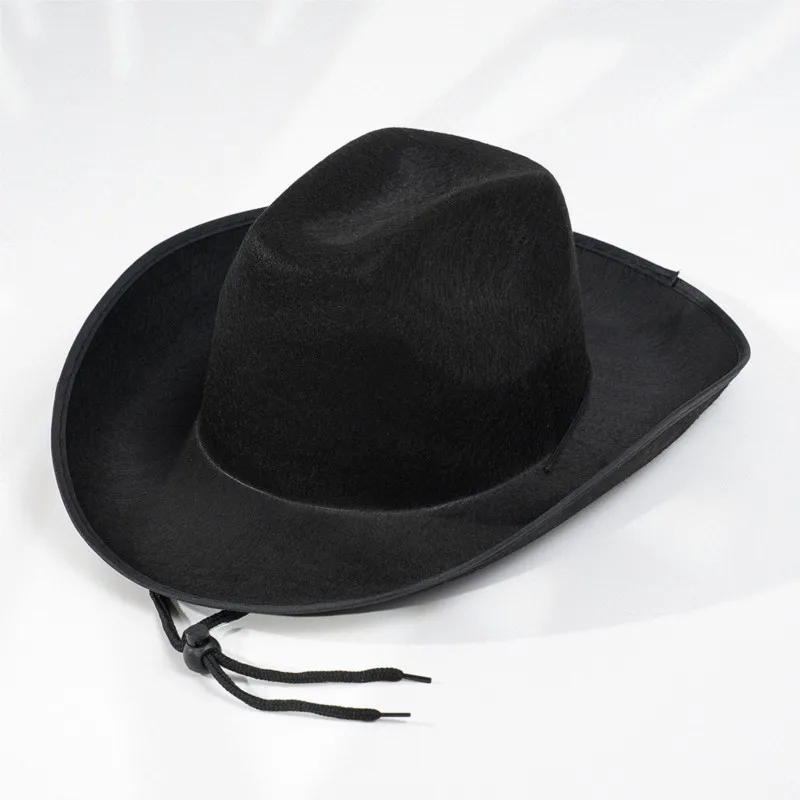 Men's and women's hats with brim decorations for gatherings parties personalized travel simple fashionable
