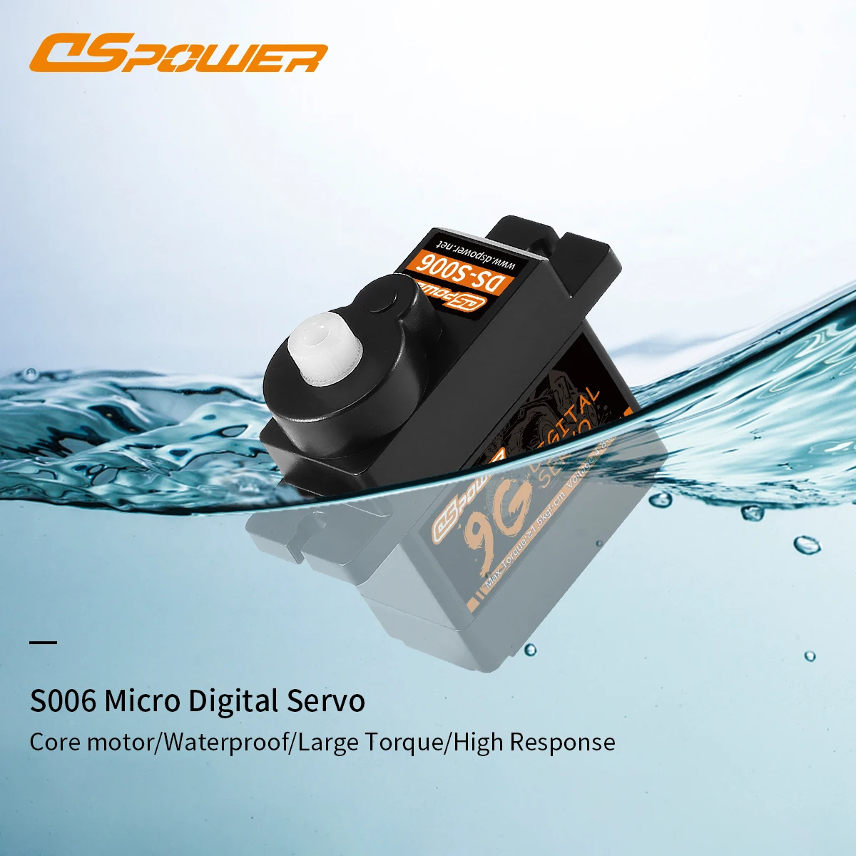 DSPOWER 9g 12g マイクロデジタルサーボ プラスチック/メタルギア 4.8~6.0V DC RCミニカー 飛行機 ヘリコプター ロボット Wltoys アキシャルパーツ用