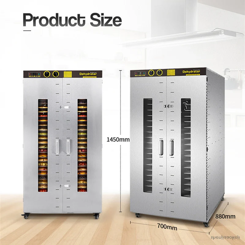 果物と野菜の乾燥機,食品脱水機,ドライフルーツ,72時間で販売,24層