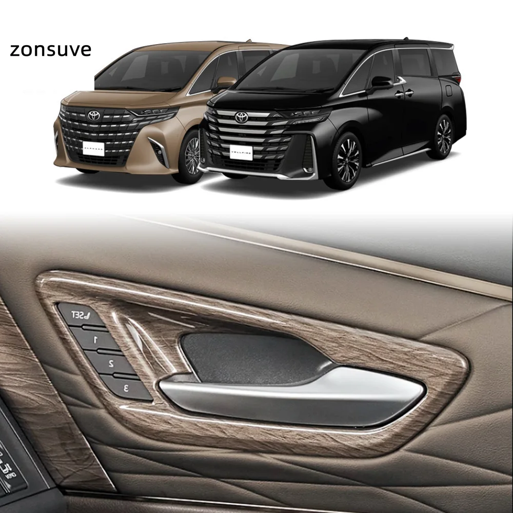 

For Toyota Alphard Vellfire 40 Series Front Door Inner Handle Frame Interior Accessory High Spec Right-hand Drive