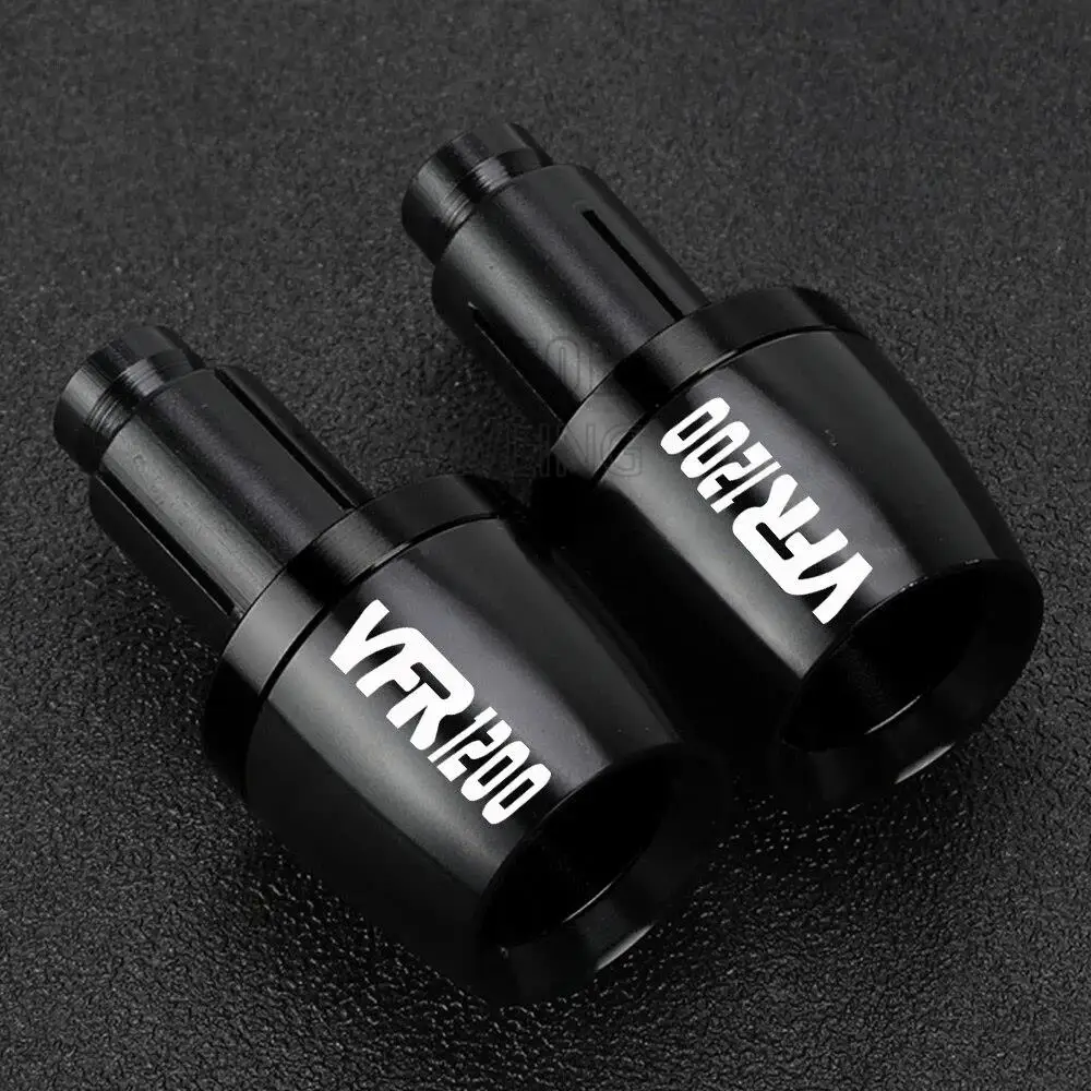 2023 For HONDA VFR 1200 F VFR1200 VFR1200F All Years Motorcycle 22mm Handlebar Grips Bar Ends Cap Handle Counterweight Plug