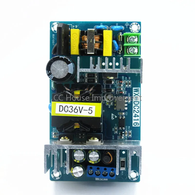 New 36V 5A Power Supply Module AC-DC Switching Power Supply Module Board AC 100V-240V to DC 36V Switched-mode Power Supply