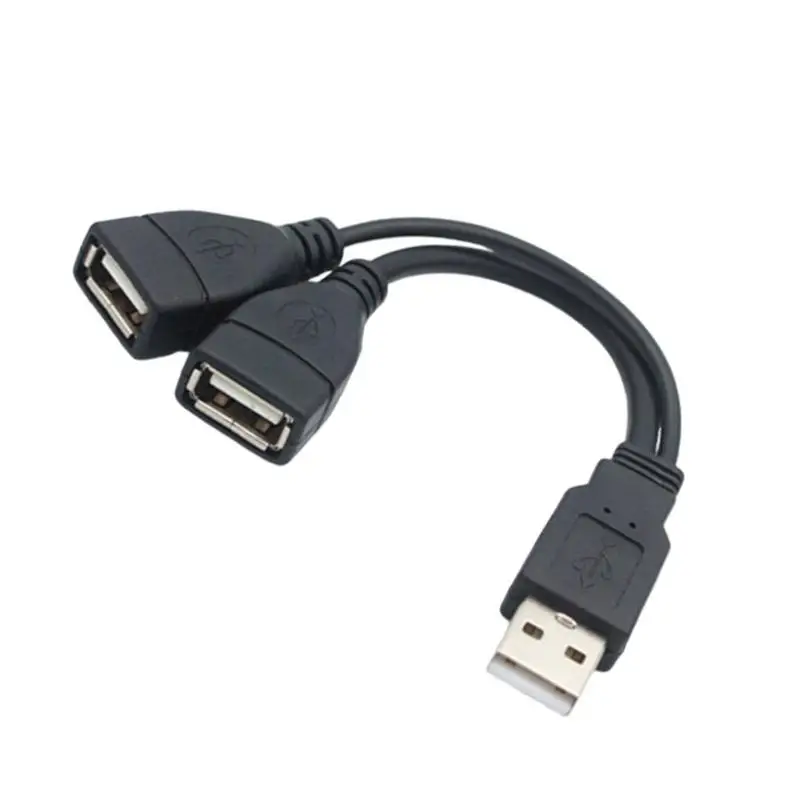 USB Splitter For Car Y Cable USB Port Splitter USB Y Splitter Versatile USB Splitters USB Female To USB Male USB Splitter Cable