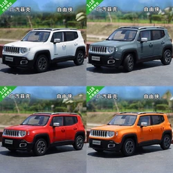 Diecast 1:18 Scale GAC FCA Renegade Alloy Simulation Car Model Collection Souvenir Ornament Display Vehicle Toy Gift