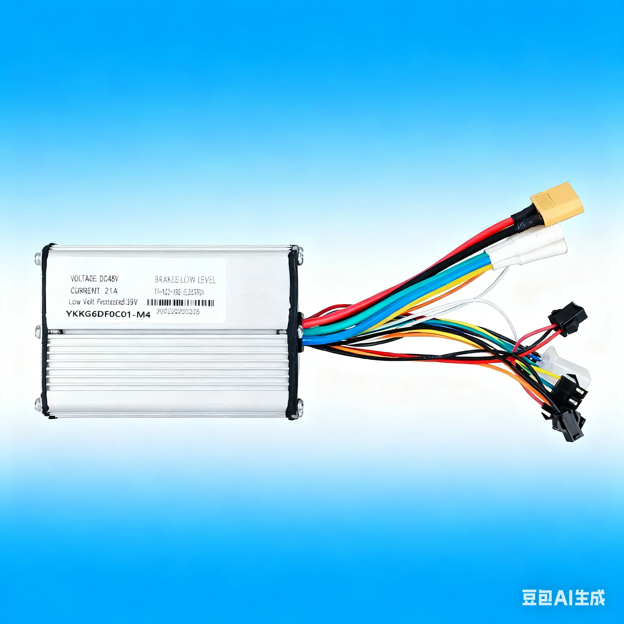 

1 шт., 48 В, контроллер скутера, 6-контактный интеллектуальный бесщеточный двигатель, контроллер материнской платы для KUGOO M4, аксессуары для электрического скутера