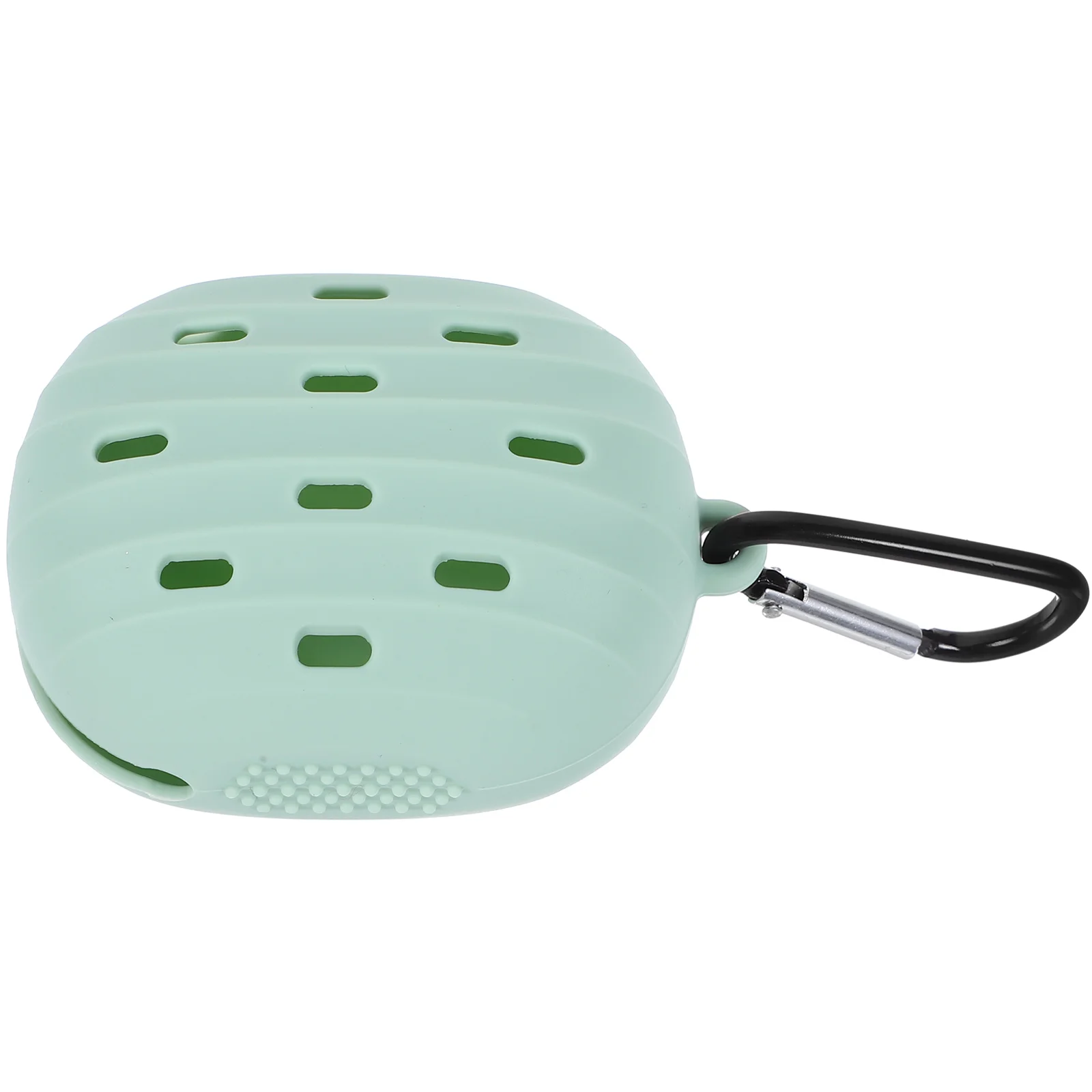 

Silicone Makeup Sponge Holder Travel Size Beauty Egg Storage Box Powder Puff Case for Cosmetics Organizer Light Green