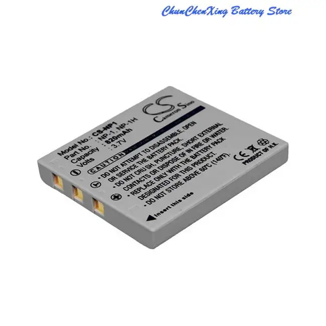 820mAh Battery NP-1, NP-1H, MBH-NP-1 for MINOLTA Dimage X1