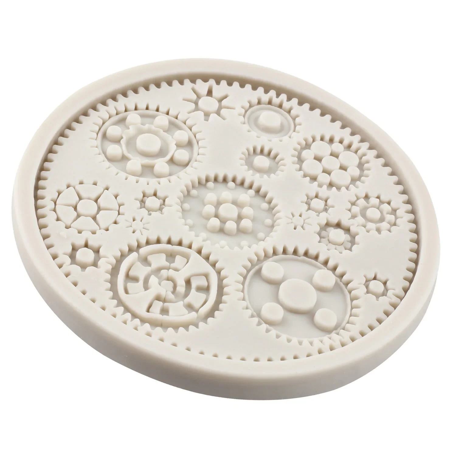 Steampunk Gears Silicone Molds Cupcake Fondant Cake Decorating Tools Cookie Baking Polymer Clay Candy Chocolate Gumpaste Mould