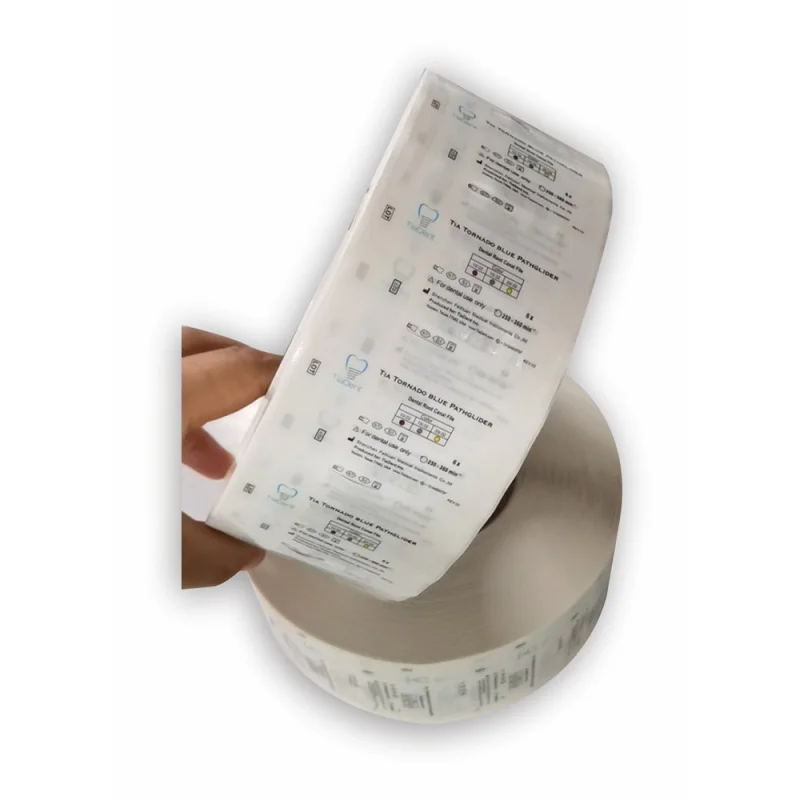 Custom. Adhesive Sticker Printing Label Order Color Sticker PVC Transparent Reel Sealing Paste Advertising Trademark