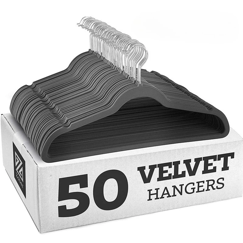 10 PCS Fur Coat Hangers Laundry Drying Racks, Magic Frames Anti-Wrinkle Adult Plastic Hangers Multi-functional Anti-slip