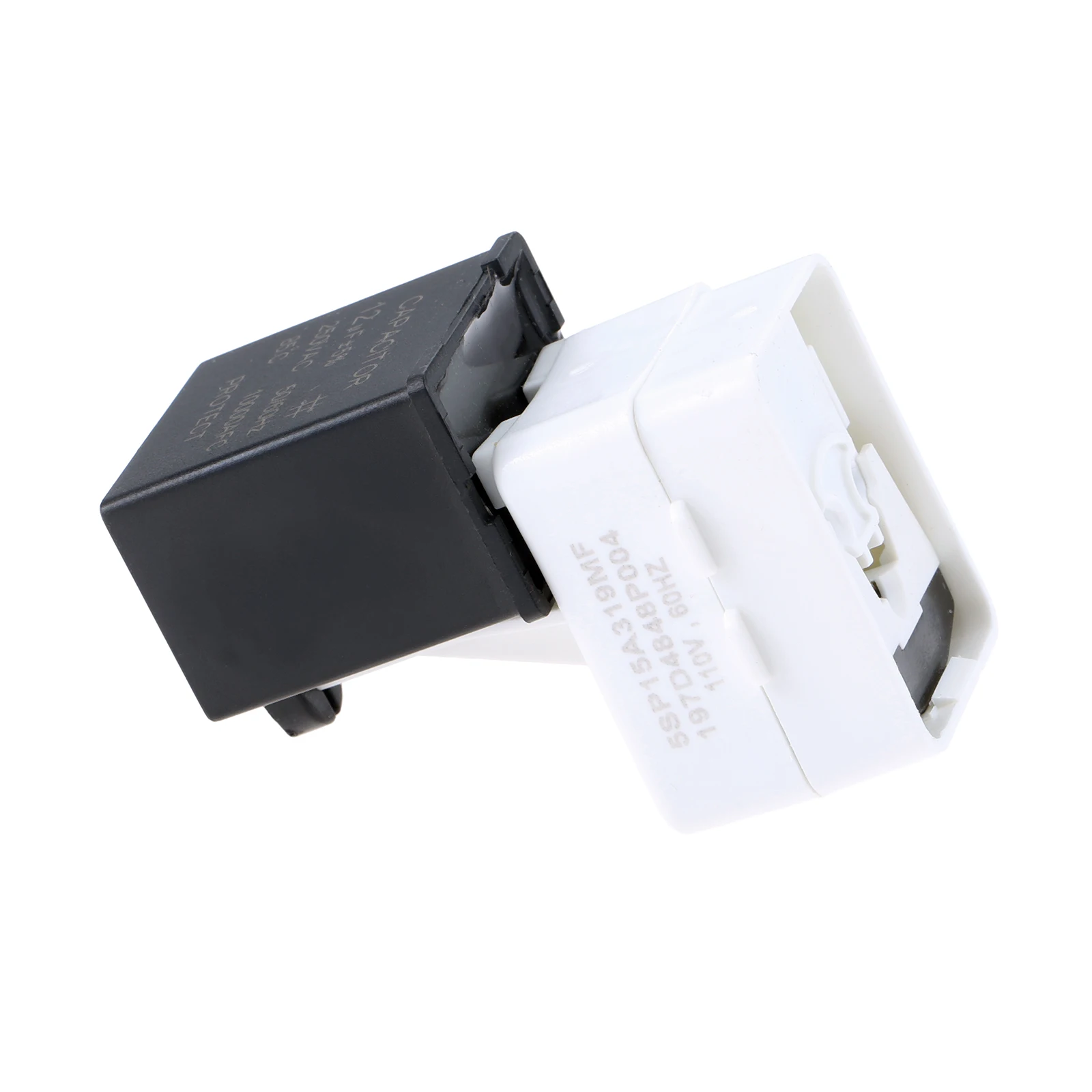 1pc Refrigerator Start Relay & Overload Capacitor Kit Replaces WR09X10107 WR55X24064 Fit For Americana/GE/Hotpoint Refrigerator