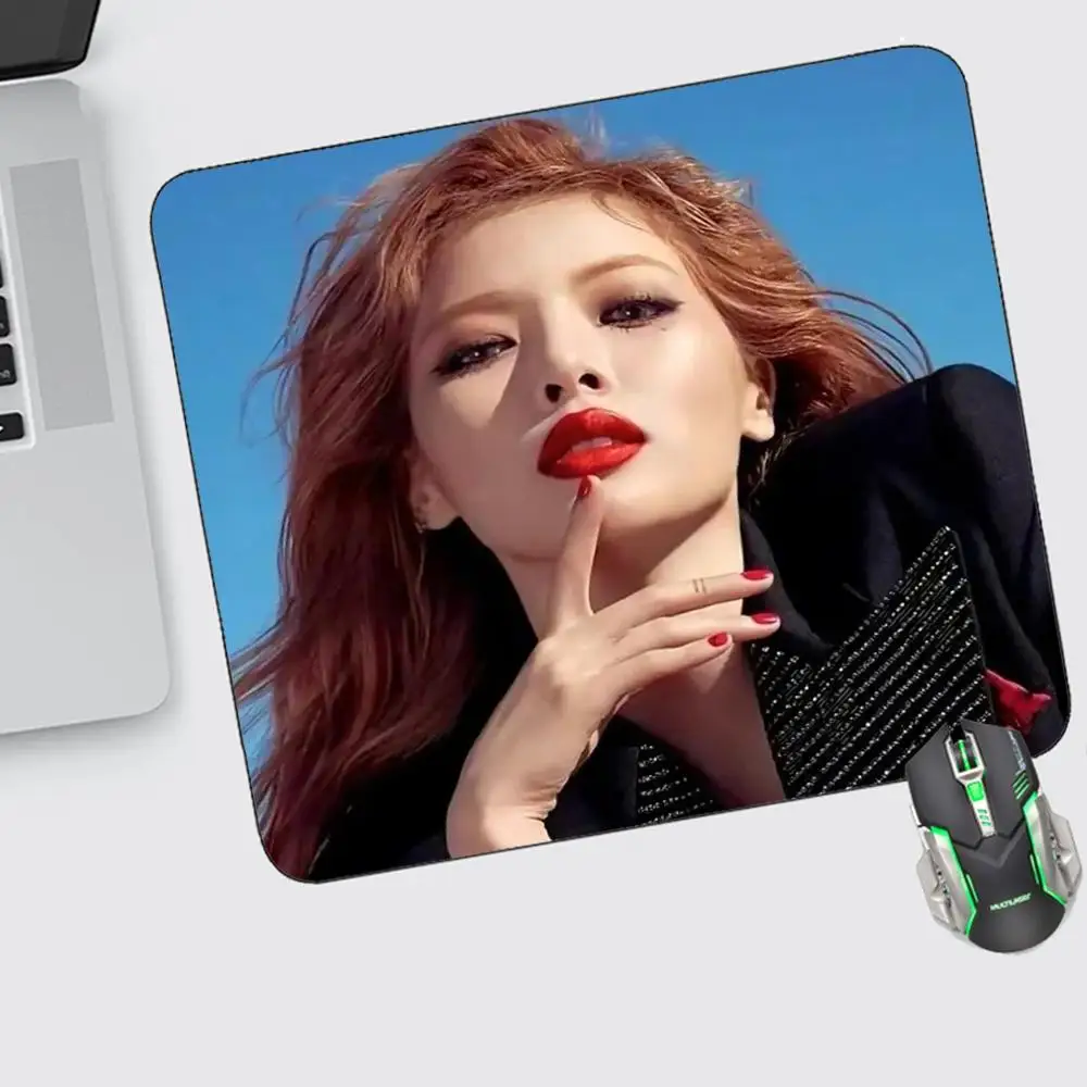 

Kim Hyun A Mouse Pad Small Gaming Accessories Keyboard Computer Offices Desk Mat Pc Gamer Non-slip Rubber Mousepad