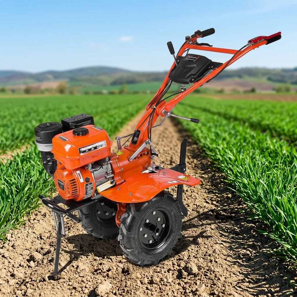 Agricultural machinery, small cultivators 7HP 9HP 12HP cultivators, garden tractors, cultivators, cultivators