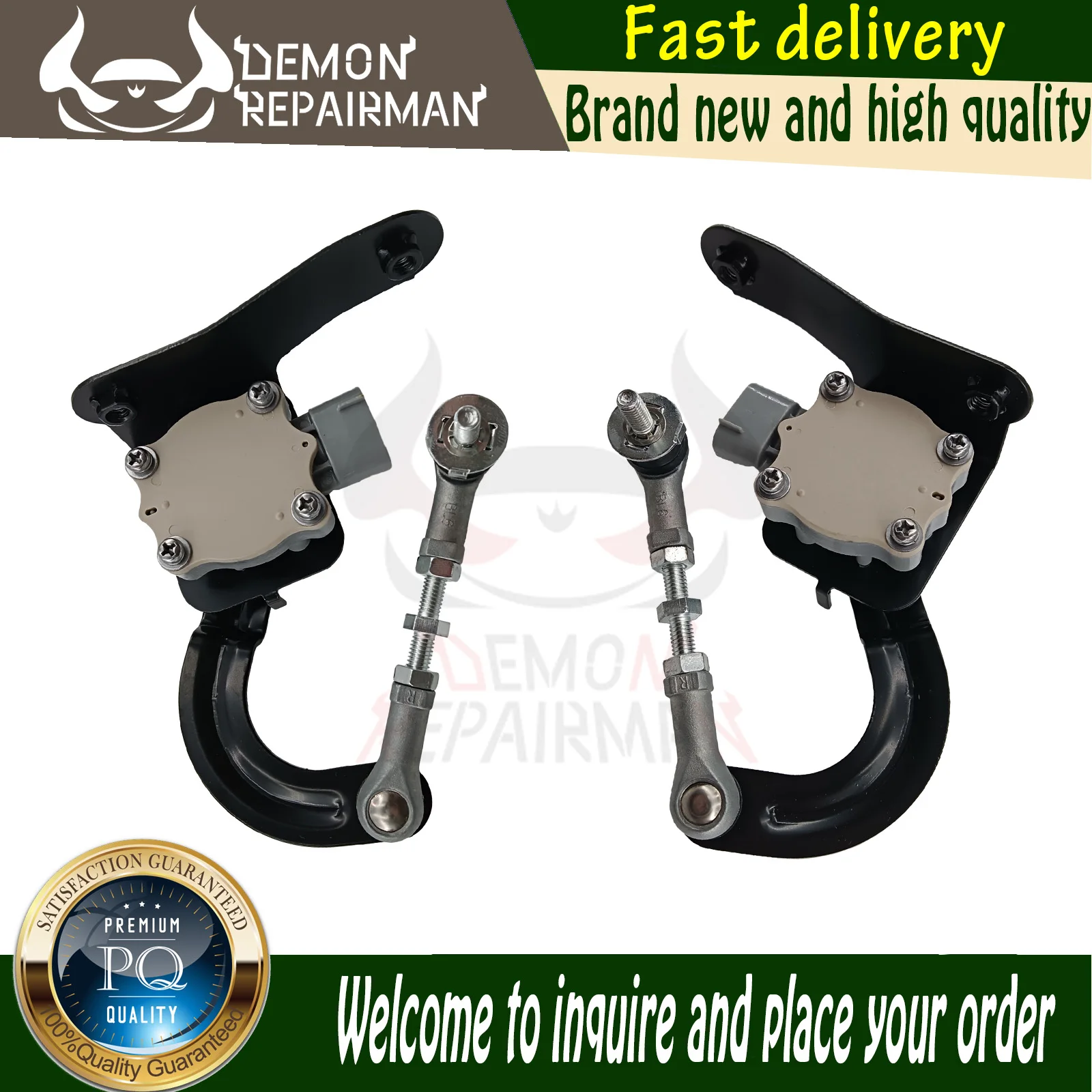 

89407-48030 Front Left & Right Rear Height Control Sensor Compatible with Toyota 4Runner Land Cruiser Prado Grj-120 Lexus GX470