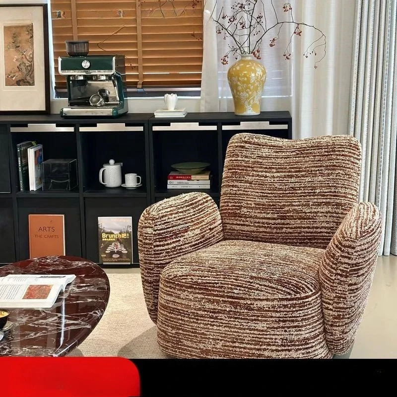 Sofa Rotatable Single Chair Versatile Small Unit Single Bedroom Balcony Leisure Chair
