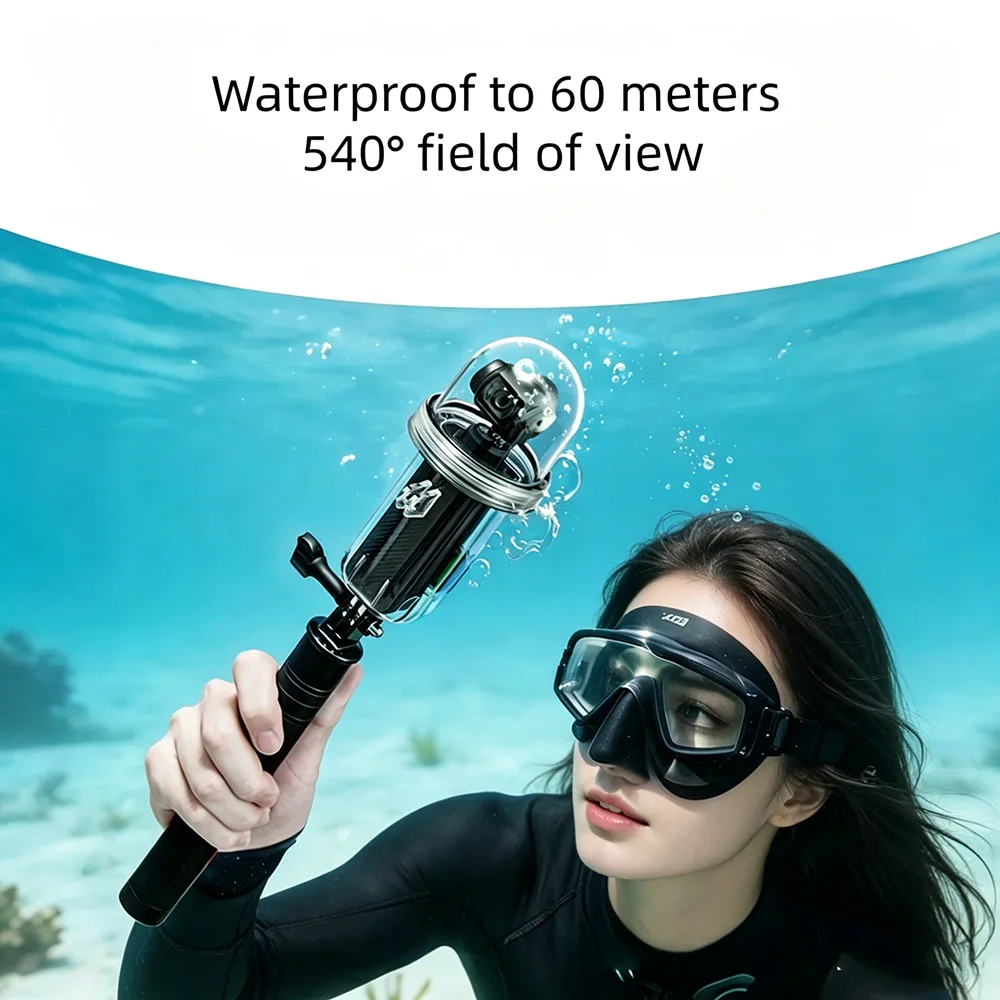 

Waterproof Case 60M for DJI Pocket 4 Camera Underwater Dive Protective Shell Accessory