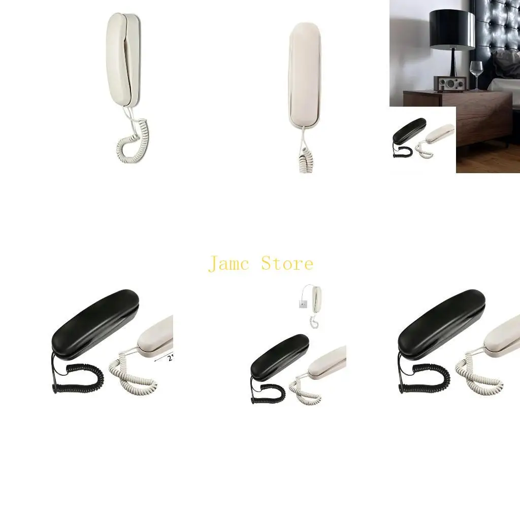 LX0B Space saving Wall mounted Telephone for Hotels and Homes User friendly Operation, Durable and Waterproof