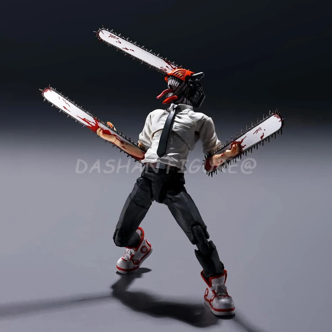 15cm Anime Shf Chainsaw Man Denji Action Figure Joint Mobility PVC Collection Doll Anime Electric Saw Demon Figures Model Toys