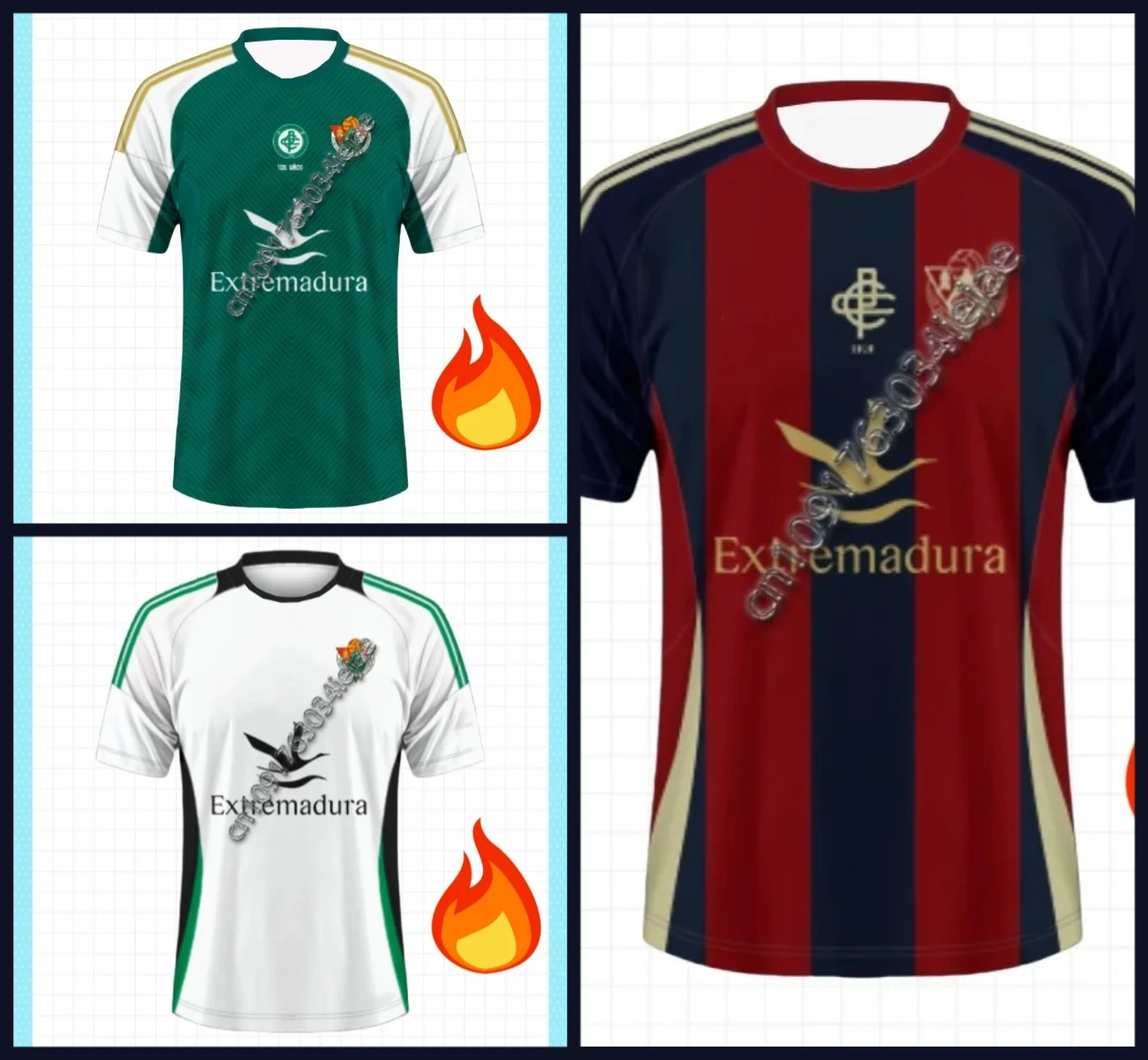 

2025-26MOTO-Cacereno Men's Women's Short Sleeved T-Shirts Training Football Jerseys Unpopular Oversized Sports Shirts From Spain