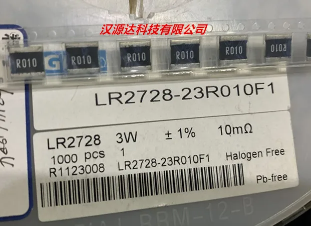 20pcs/lot LR2728-23R010F1 2728-R010 0.01R 1% 3W chips Electronic new