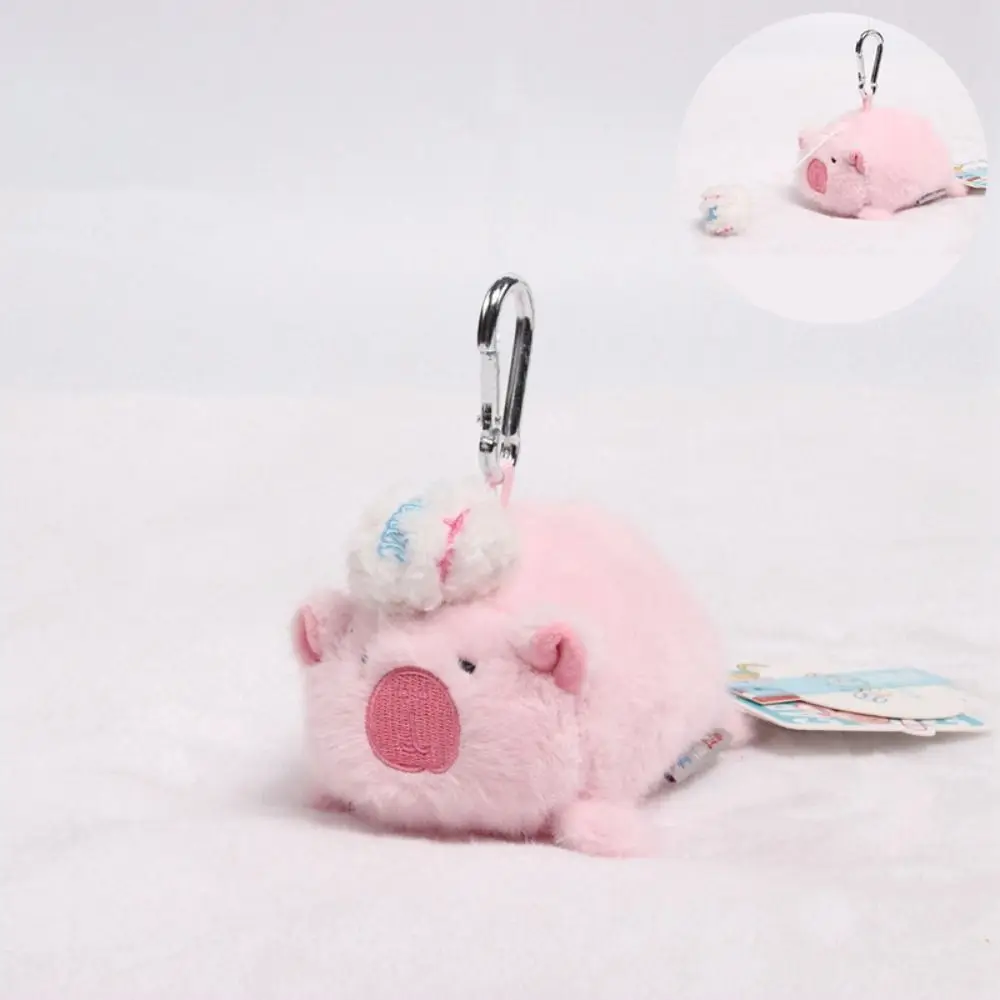 여러 가지 빛깔의 봉제 카피바라 키체인, 만화 카피바라 액세서리, 시뮬레이션 카피바라 펜던트, 어린이 장난감, 박제 동물, 1 개