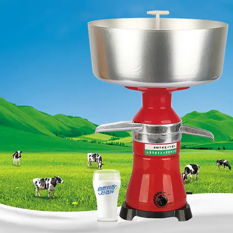 Séparateur de crème domestique pour l'écumoire laitier 80L, Machine électrique de dégraissage du lait, séparateur centrifuge