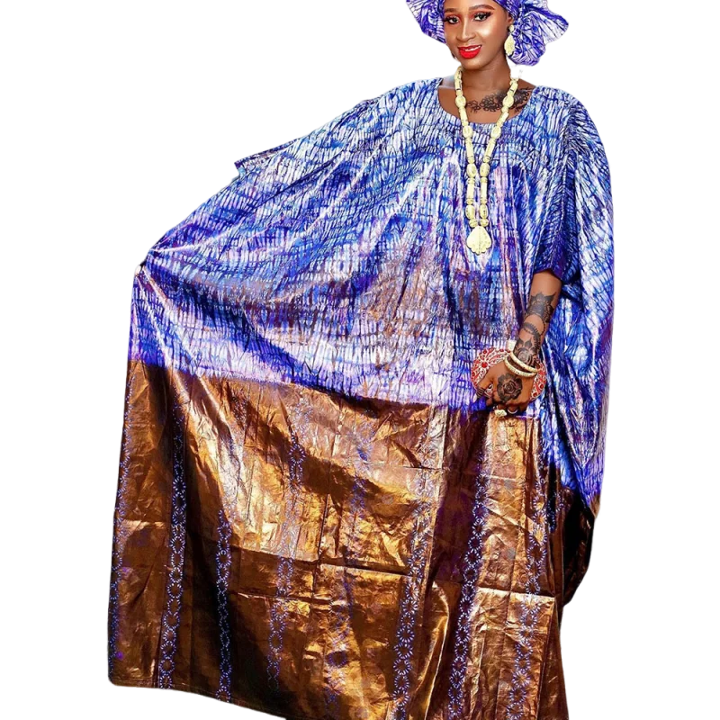 

Essential for Ramadan: Classic African Print Dress for Weddings and Celebrations, Preferred Ladies' Robes