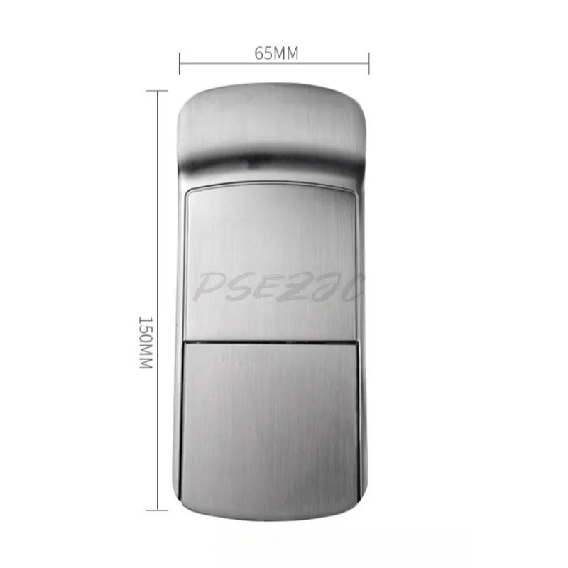 Minimalist Bedroom Without Handle Pressing Door Lock Quiet Bathroom Anti-collision Door Lock