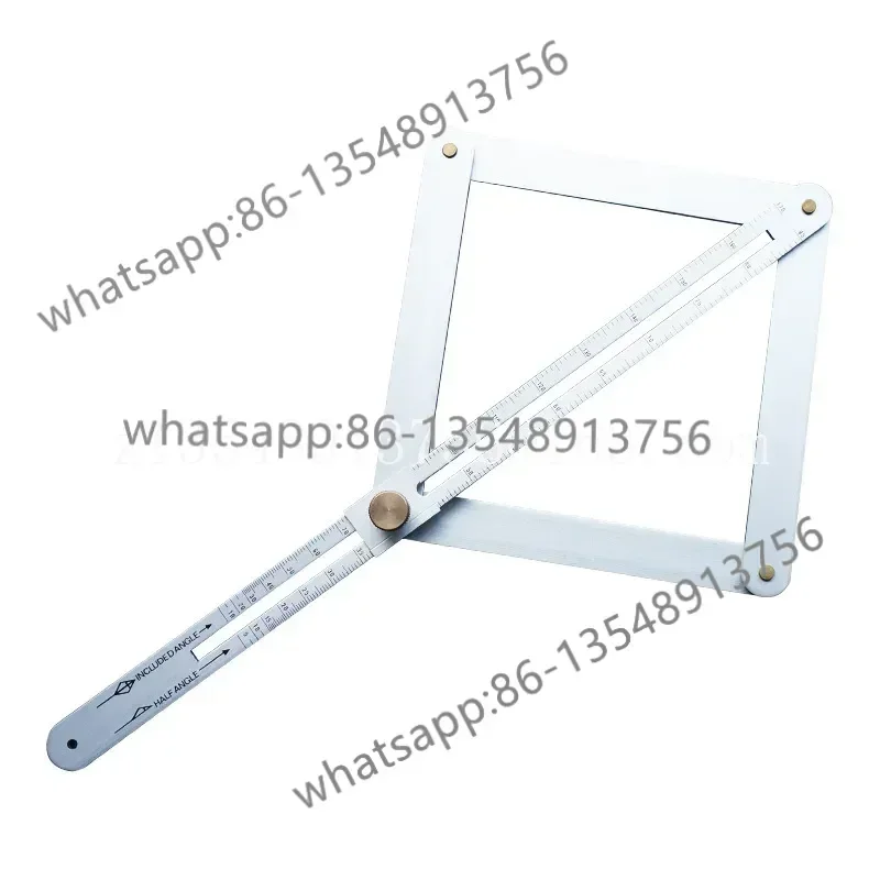 Multifunctional Angle Ruler for Woodworking Ceiling Marking and Angle Measuring Device