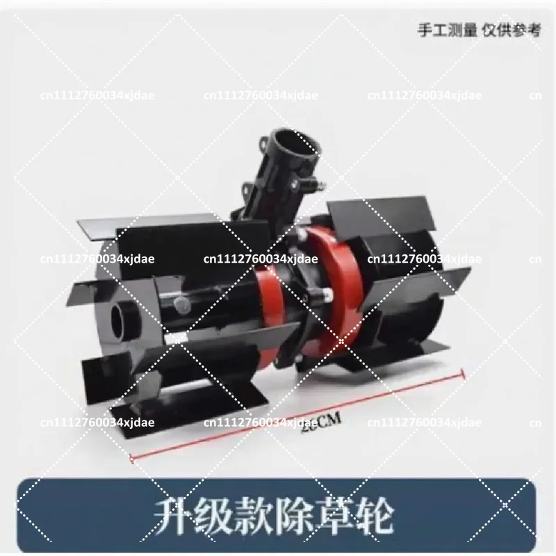 Garden Tool Brush Cutter Grass Wheel Head, Soil Loosen Head, Weeder Head, Mini Tiller Parts Cultivator