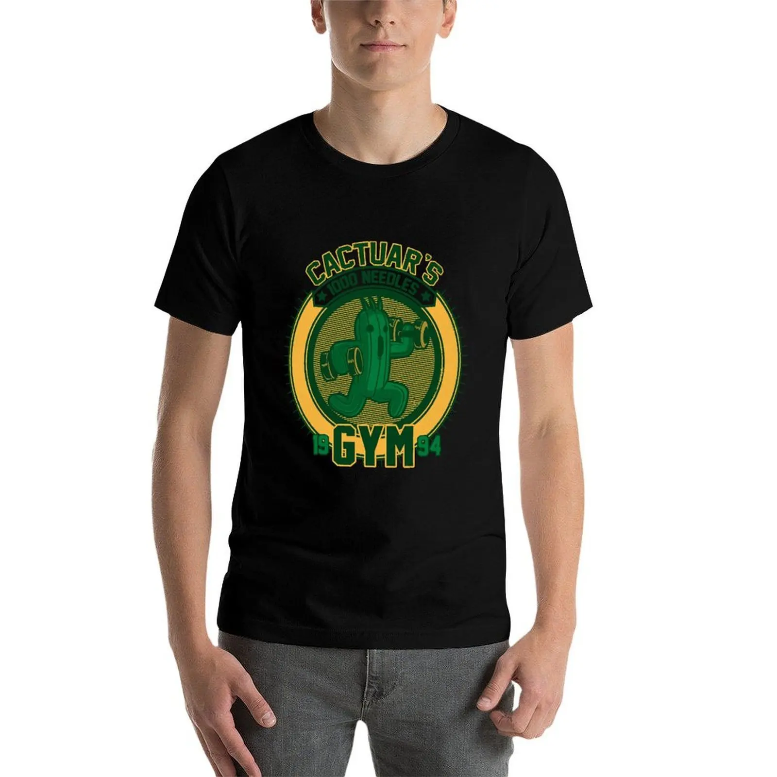 

Cactuar Gym 2.0 T-Shirt g man t shirts for men cotton t shirt man T-Shirt