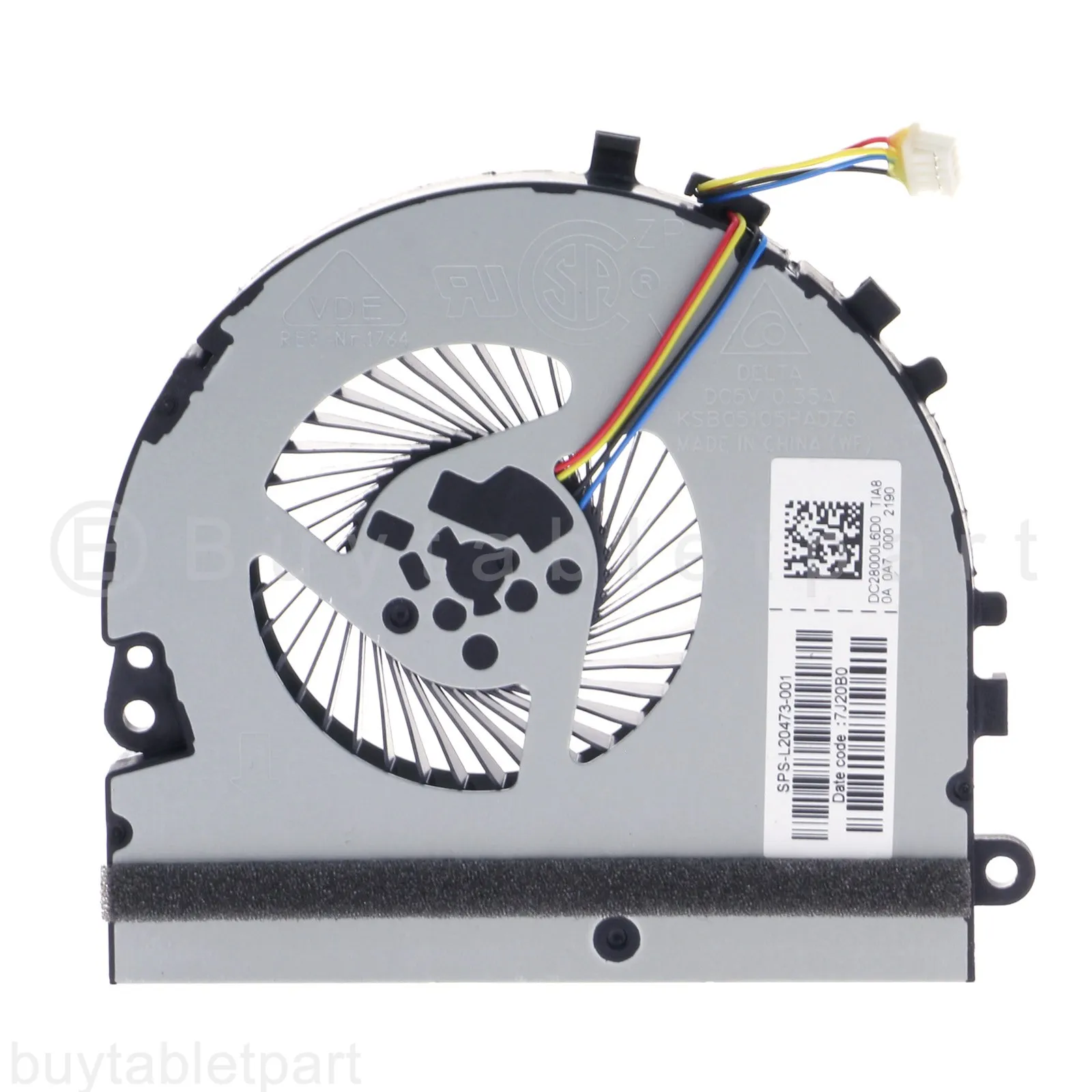 

NEW CPU Cooling Fan For HP Pavilion 15-DA 15-DA0014TX 15-DB 15-DB0025 L20473-001