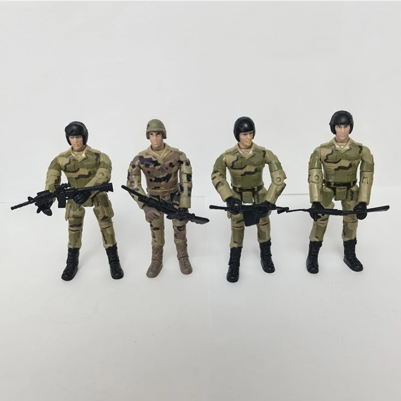 2-10 pçs soldado militar polícia figura de ação selo braços especiais marinha limite raro coletar soldado modelo brinquedo presente para criança adulto