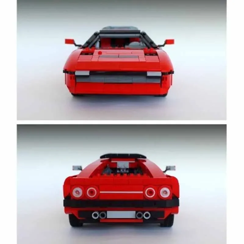 

Inspired Supercar 10321 Racing Car 1073PCS Building Blocks Toy Christmas Gift for Kids MOC-205100 308 GTS