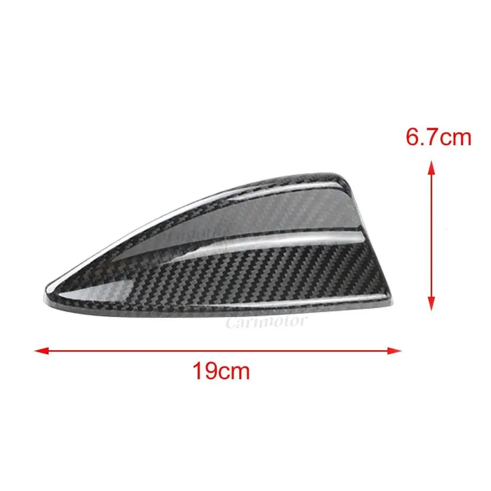 Carbon Fiber Shark Fin Antenna Decorative Cover for BMW E90 E46 E92