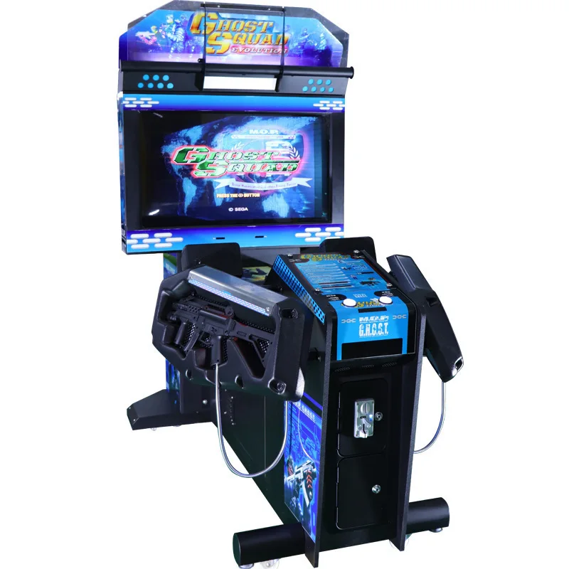 Arcade Coin Operated 2 Players Ghost Squad Arcade Electronic Shooting Game Machine