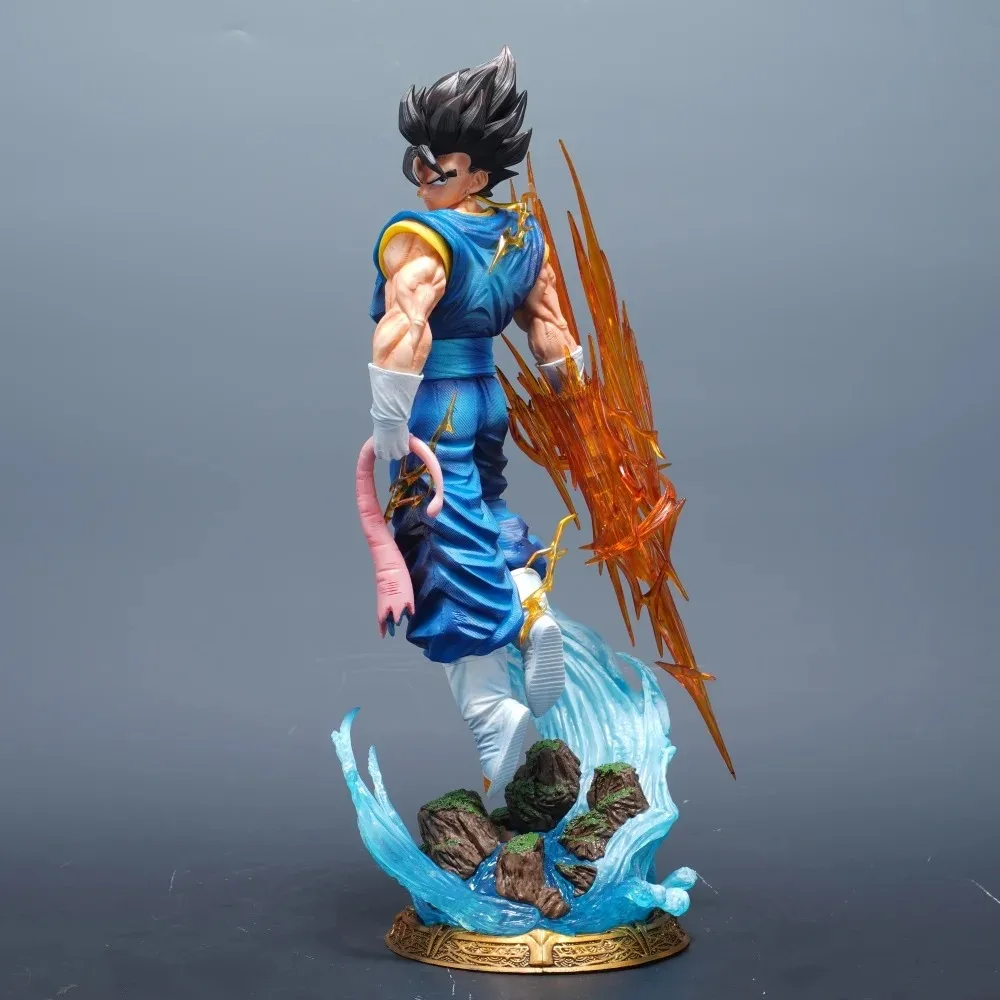 38cm/14.96in Anime Dragon Ball Figure Vegetto Action Figures Pvc Statue Desktop Ornamen Collection Model Toys Gifts
