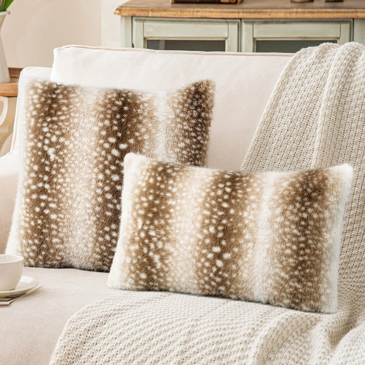 45X45CM Animal Print Throw Pillow Case Leopard  Cushion Covers for Home Sofa Chair Decorative Pillowcases