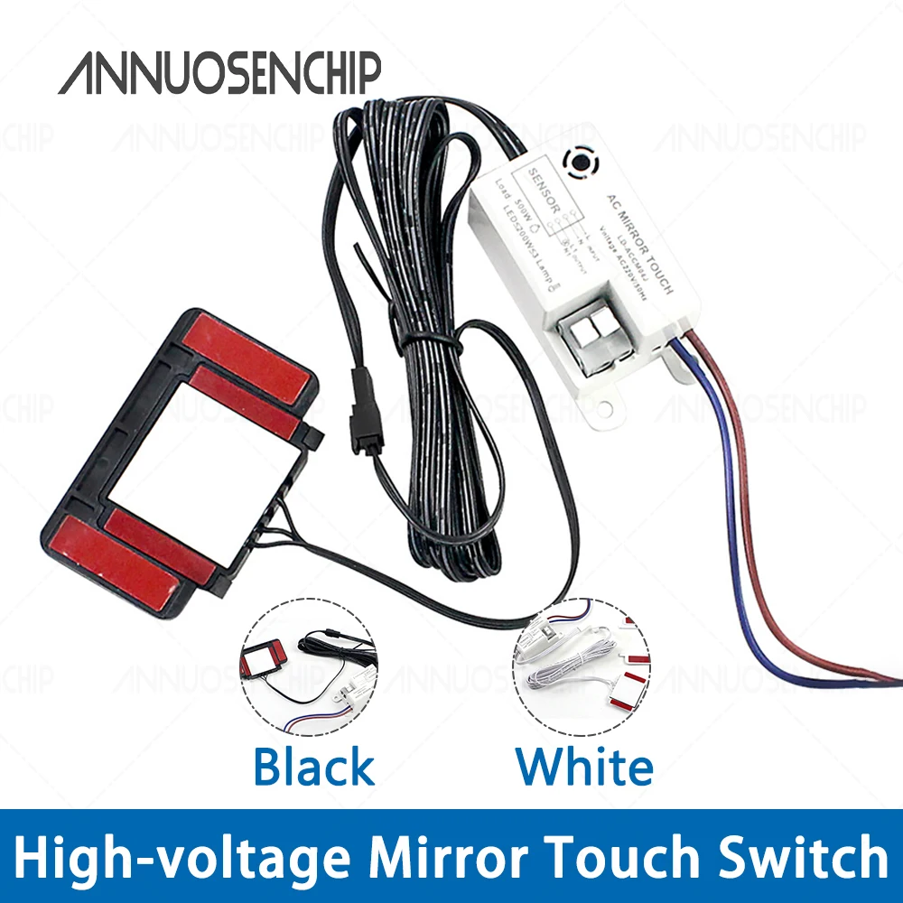 

Зеркало для ванной 200 Вт, 220 В переменного тока, с сенсорным выключателем, светодиодной подсветкой и сенсорным управлением, для макияжа