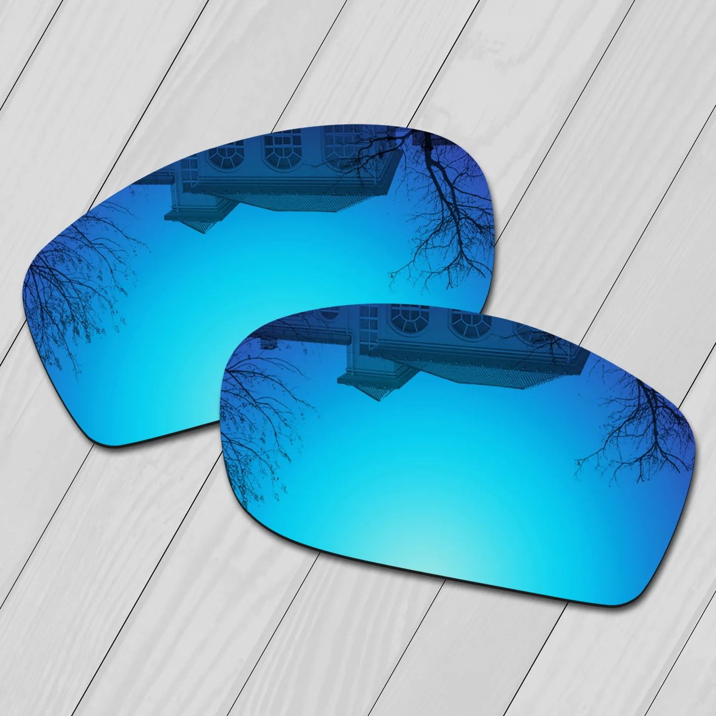 

ELuxonsight Polarized Enhanced Replacement Lenses for Oakley Dispute OO9233 Sunglasses - Varieties Colors