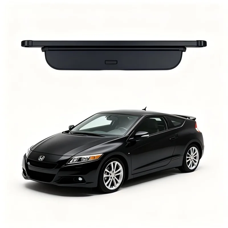 Cargo Cover Trunk Privacy Shade Rear Security Partition Anti-Theft Shield Retractable Organizer for Honda CR-Z 2010-2018