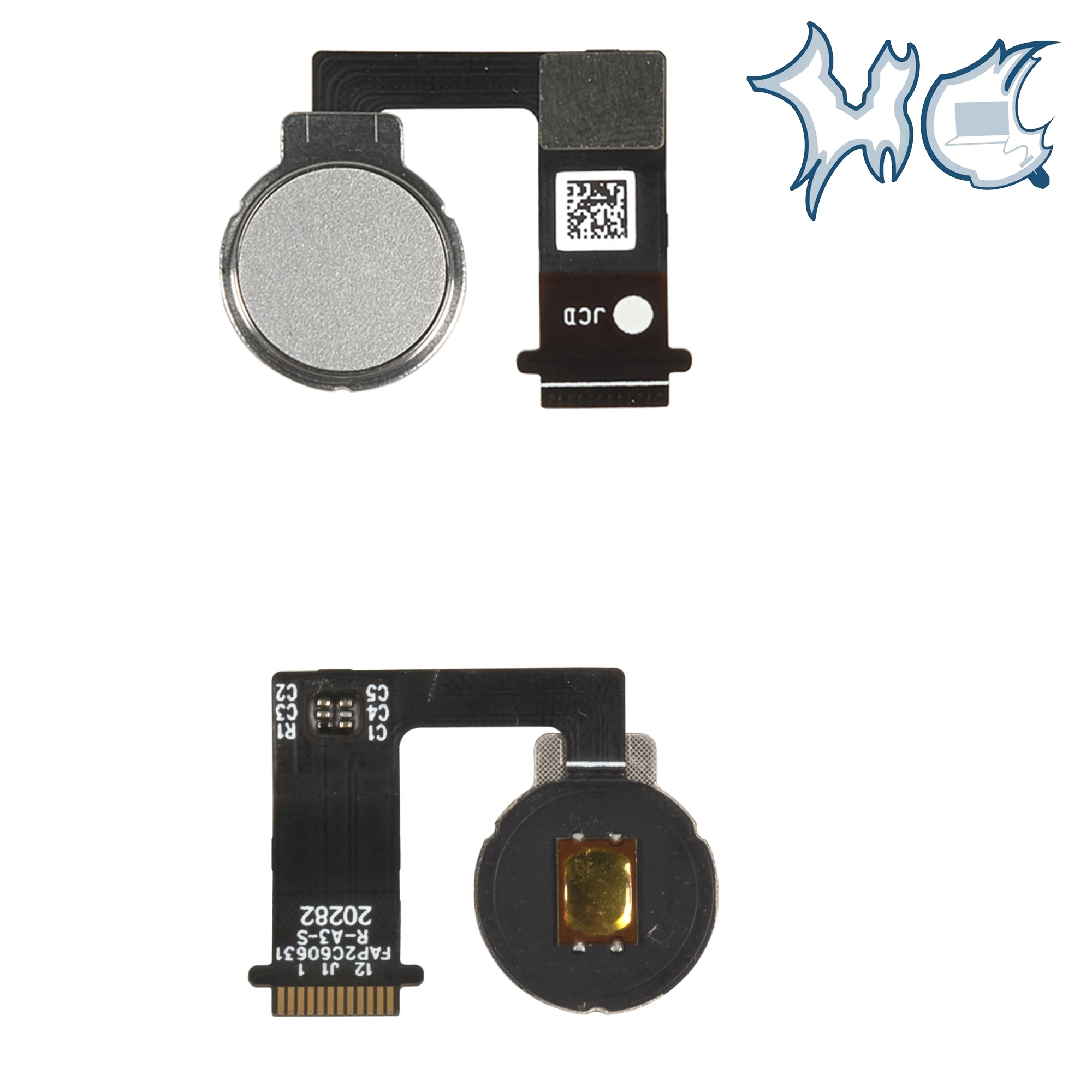 

New For Matebook 14 KLVD-WFH9 KLVD-WFE9 Home On Button FingerPrint Touch ID Sensor Flex Cable Ribbon Replace